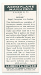 Norway. Royal Norwegian Air Service.