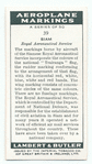 Siam. Royal Aeronautical Service.
