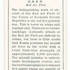 U. S. S. R. Red Air Fleet.