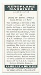 Union of South Africa. South African Air Force.