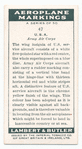 U. S. A.  Army Air Corps.