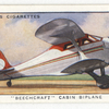 Beechcraft' cabin biplane (U. S. A.)