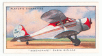 'Beechcraft' cabin biplane (U. S. A.)
