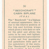 'Beechcraft' cabin biplane (U. S. A.)