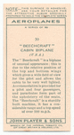 'Beechcraft' cabin biplane (U. S. A.)