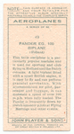 Pander EG. 100 Biplane (Holland).