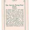 The Savoia Flying Boat 16 ter. (Italian).
