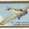 The Three-Engined Junkers Monoplane. (German).