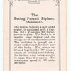 The Boeing Pursuit Biplane. (American).