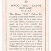 Waco 'UIC' Cabin Biplane (U. S. A.).