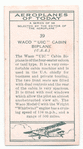 Waco 'UIC' Cabin Biplane (U. S. A.).