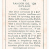 Pander EG. 100 Biplane (Holland).