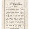 Farman F-430 cabin monoplane.