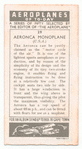 Aeronca monoplane.