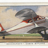 'Beechcraft' cabin biplane.