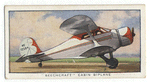 'Beechcraft' cabin biplane.