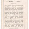 Lockheed 'Vega'.