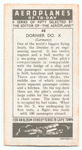 Dornier DO. X