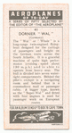 Dornier 'Wal'.