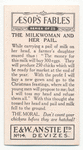 The milkwoman and her pail.