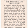 The tortoise and the eagle.