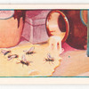 The flies and the honey pot.