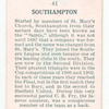 Southhampton.