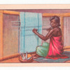 A Jukun weaver.