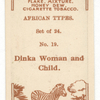 Dinka woman and child.