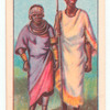 Masai girl and man.