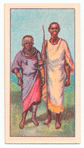 Masai girl and man.