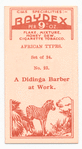 A Didinga barber at work.