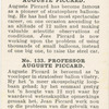 Professor Auguste Piccard.