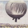 Inflating stratosphere balloon.