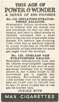 Inflating stratosphere balloon.