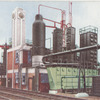 Low temperature carbonization plant.
