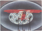 Fans and engines of wind-tunnel.