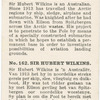 Sir Hubert Wilkins.