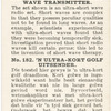 An ultra-short wave transmitter.