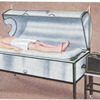 The sweat box (fever-therapy cabinet).