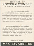 Colloid in filter press.