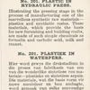 Plastic in hydraulic press.