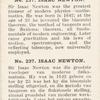 Isaac Newton.