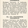 Professor Lawrence.