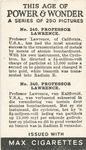 Professor Lawrence.