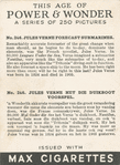 Jules Verne forecast submarines.
