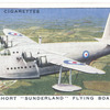 Short 'Sunderland' flying boat.