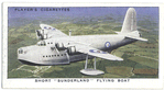 Short 'Sunderland' flying boat.