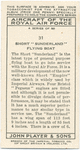 Short 'Sunderland' flying boat.