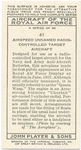 Airspeed unnamed radiocontrolled target aircraft.